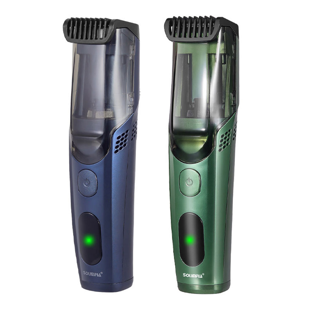 Men'S Grooming Vacuum - Hatteker Cordless Barba Trimmer Uomo Ricaricabile