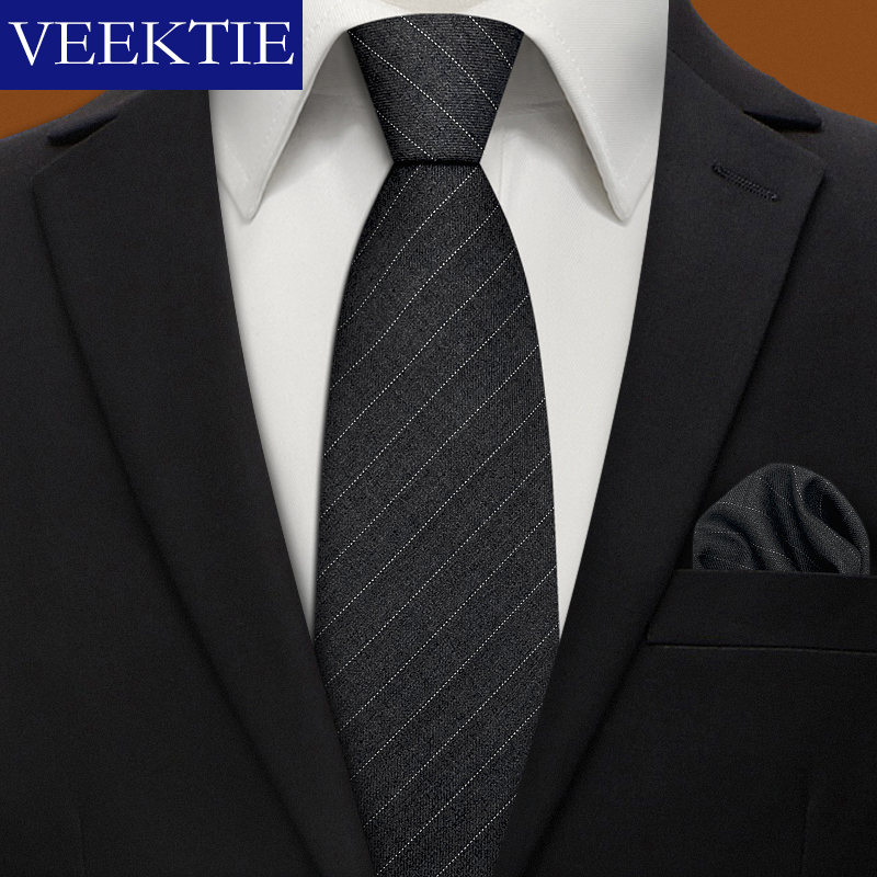 Men'S Grooming Brands - VEEKTIE Marca Tinta unita Formale Business