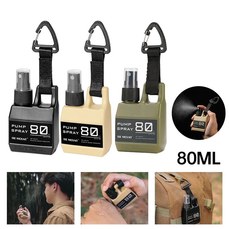 Cologne Spray Bottle - Flacone Atomizzatore da 80ml Portatile con