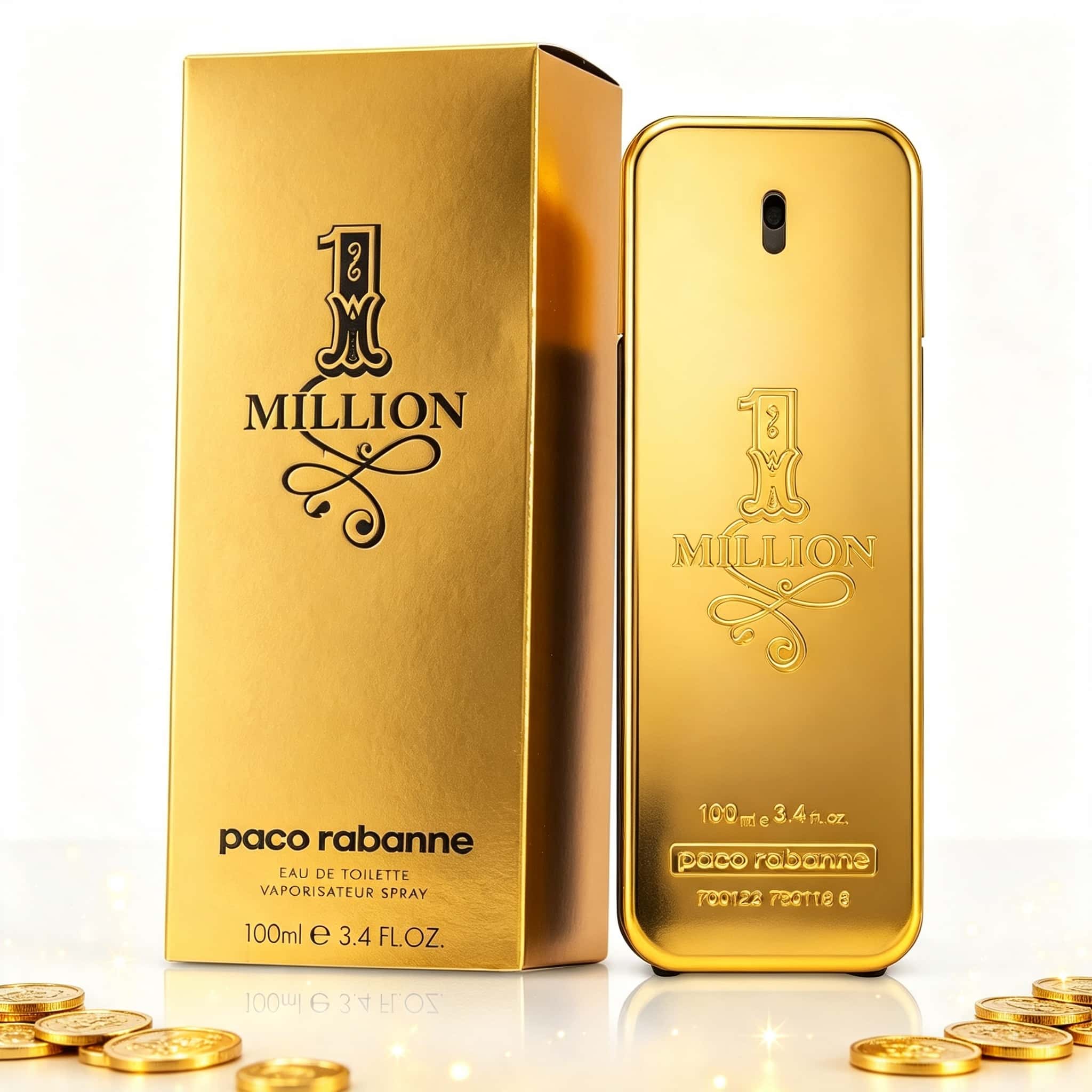 Cologne Spray Bottle - Paco Rabanne 1 Million Profumo da