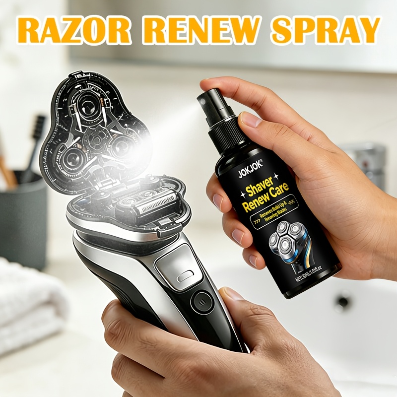 Men'S Grooming Oil - Spray detergente e lubrificante Renew Care
