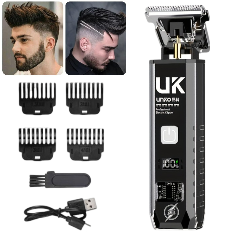 Men'S Grooming Oil - Regolabarba Elettrico T9 Senza Fili per