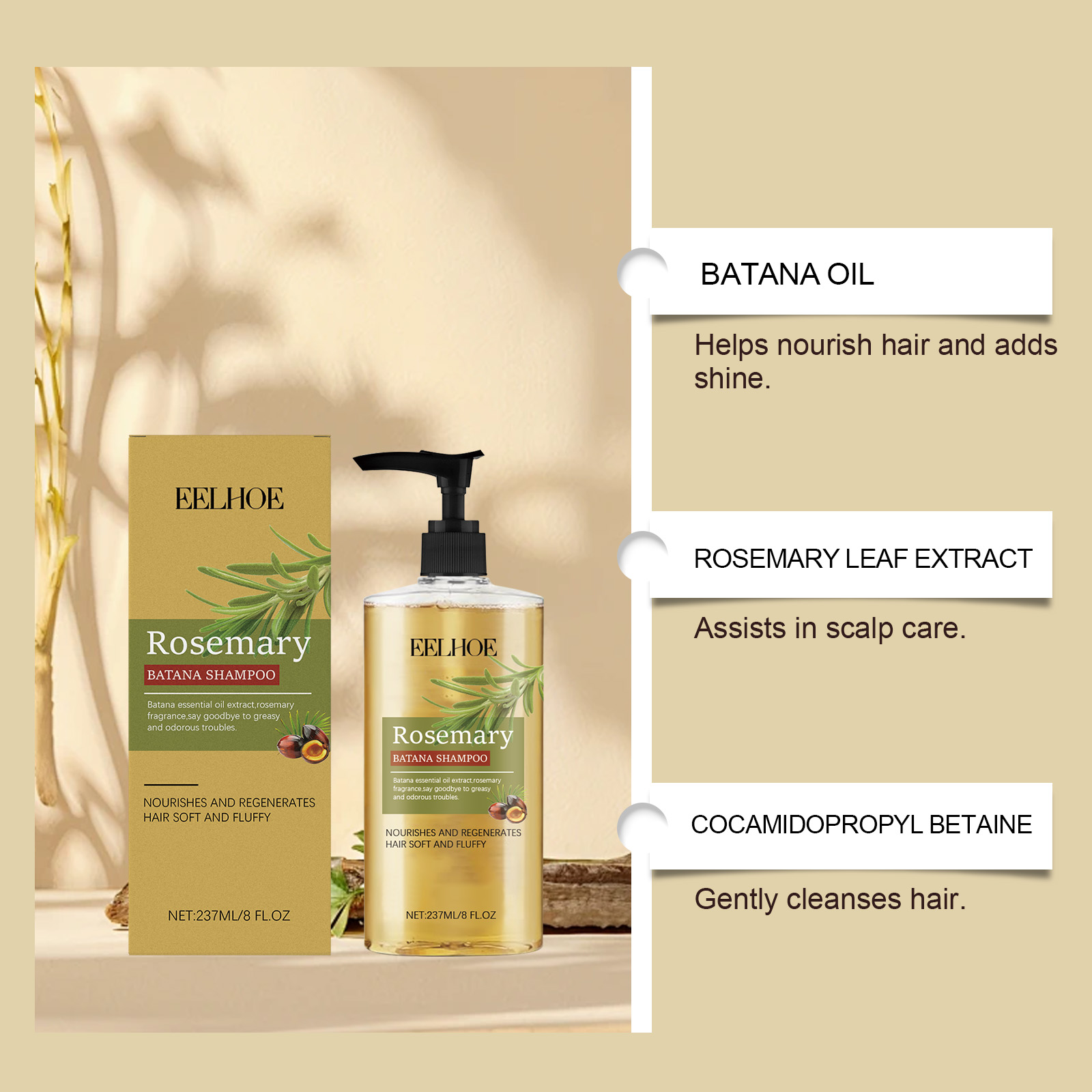 Shampoo all'olio essenziale di - Men'S Grooming Oil recensione e prezzo