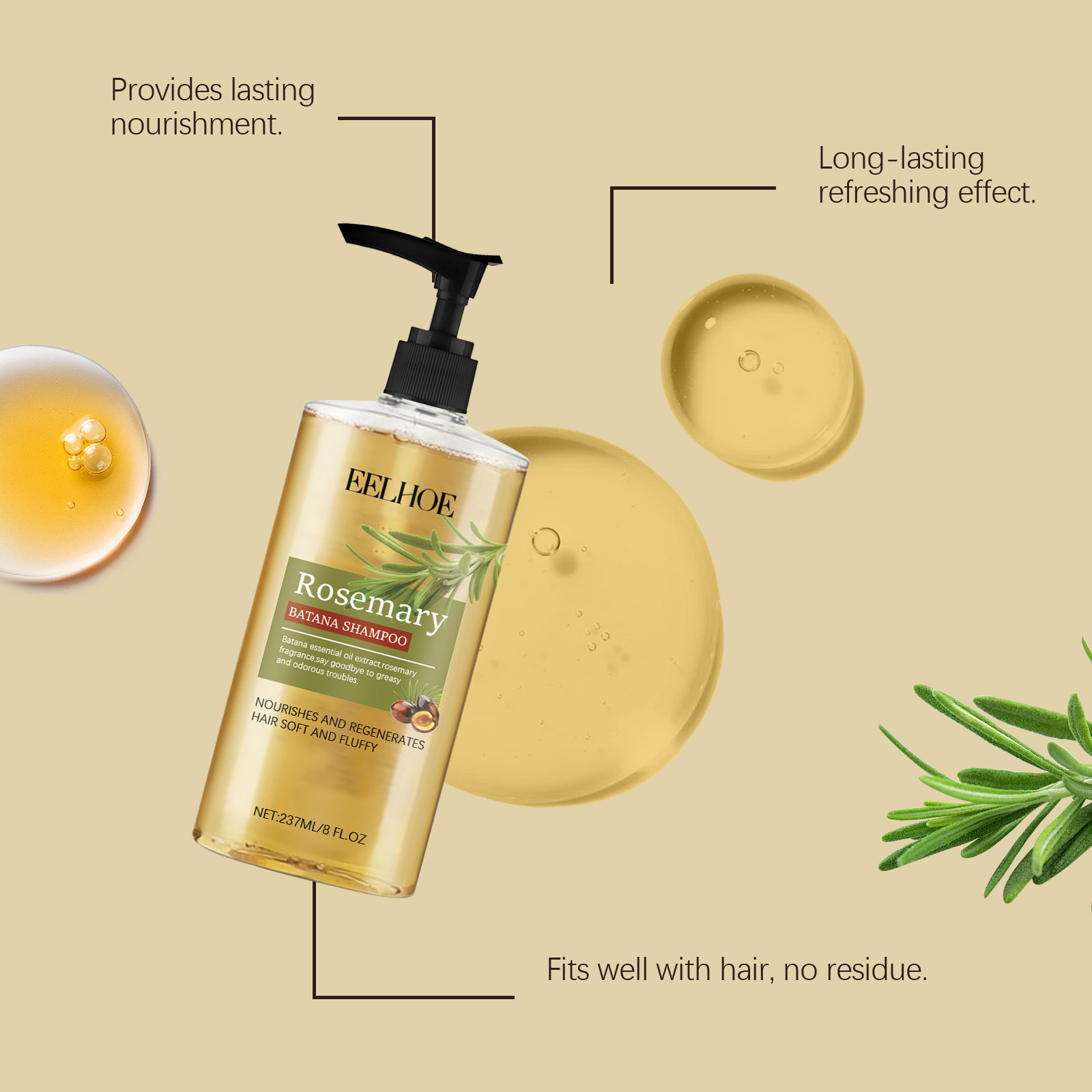 Shampoo all'olio essenziale di - Men'S Grooming Oil recensione e prezzo