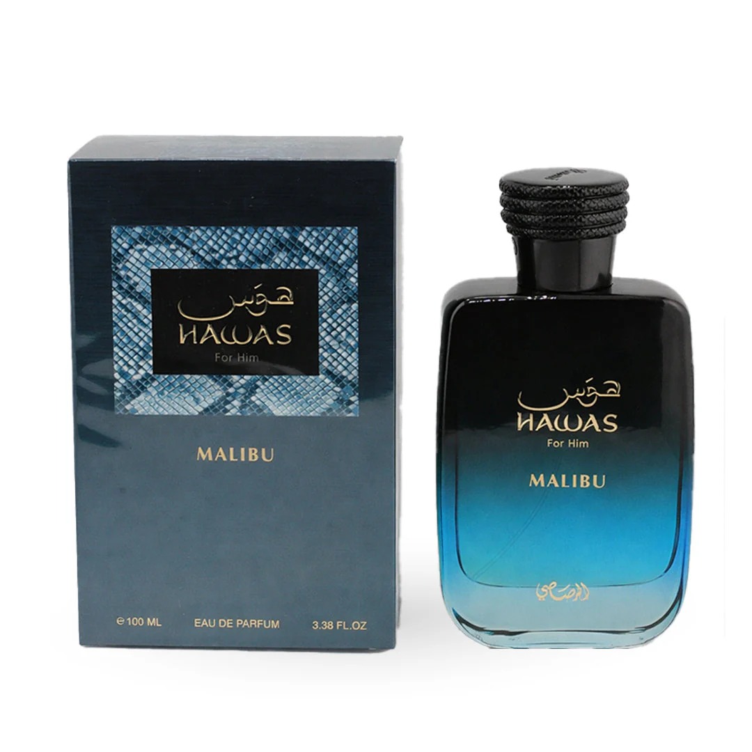 Rasasi Hawas Malibu For Him ED - Cologne Spray Bottle recensione e prezzo