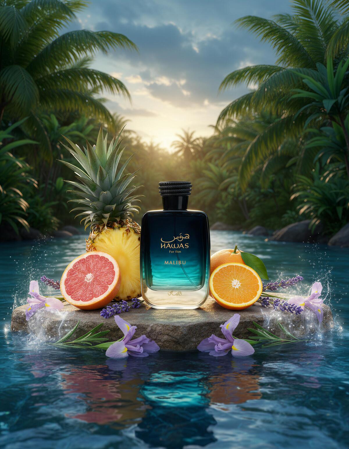 Rasasi Hawas Malibu For Him ED - Cologne Spray Bottle recensione e prezzo