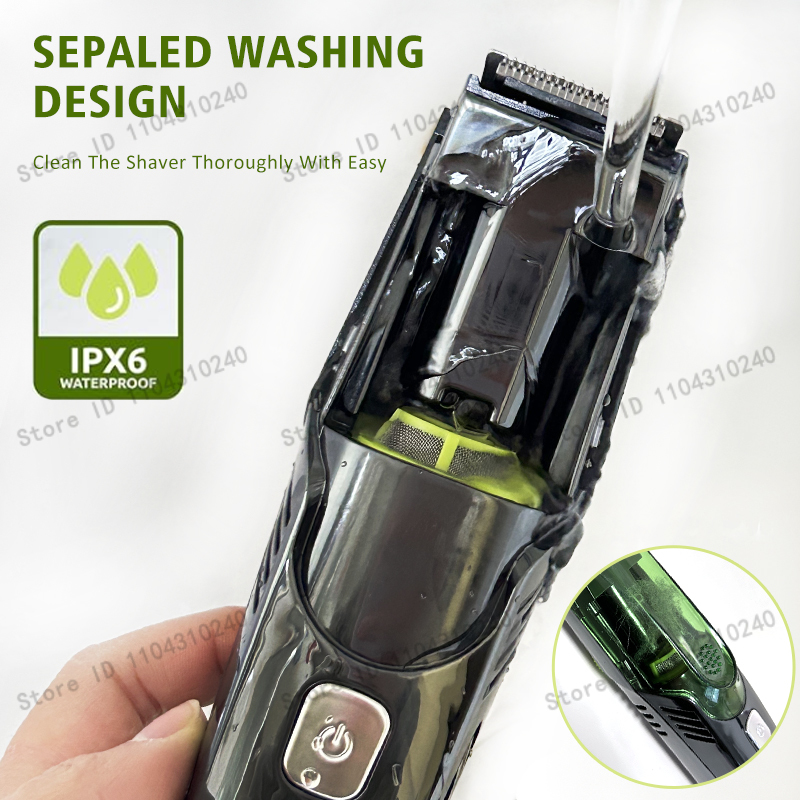 Regolabarba Elettrico Ricarica - Men'S Grooming Vacuum recensione e prezzo