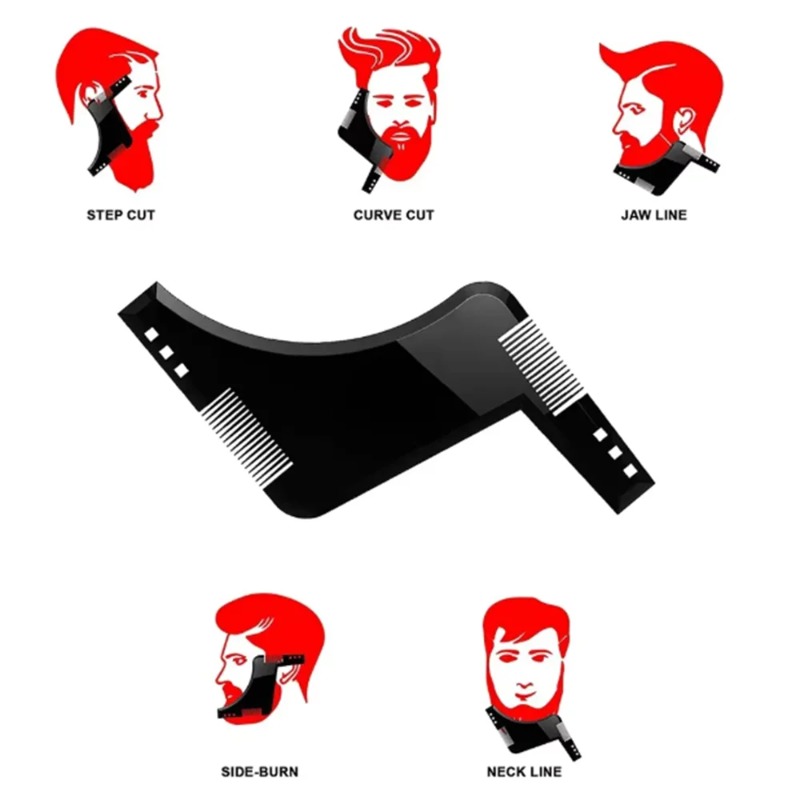 1 Pezzo Pettine Modellante per - Men'S Grooming Facial recensione e prezzo
