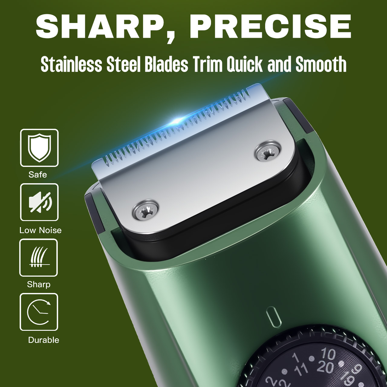 Regolabarba senza fili Solimpi - Men'S Grooming Vacuum recensione e prezzo